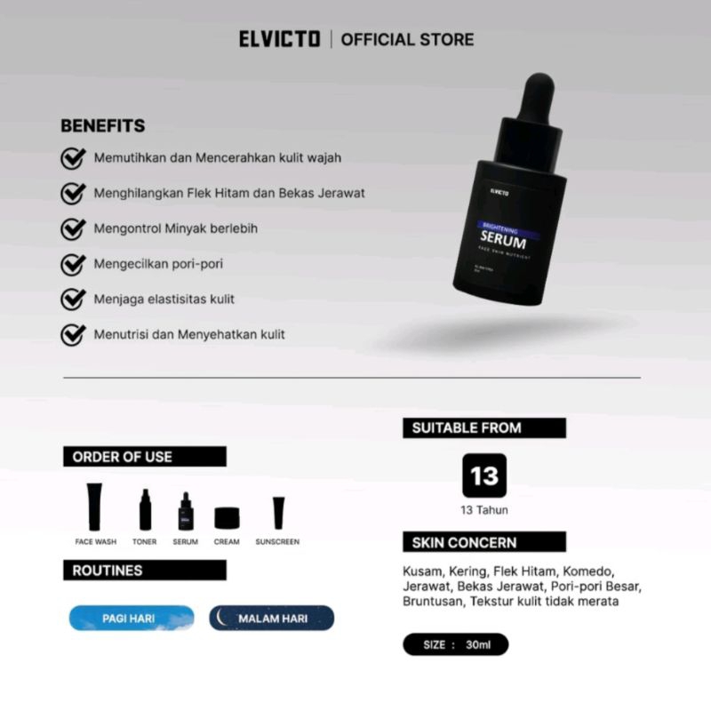 PROMO ELVICTO BRIGHTENING SERUM