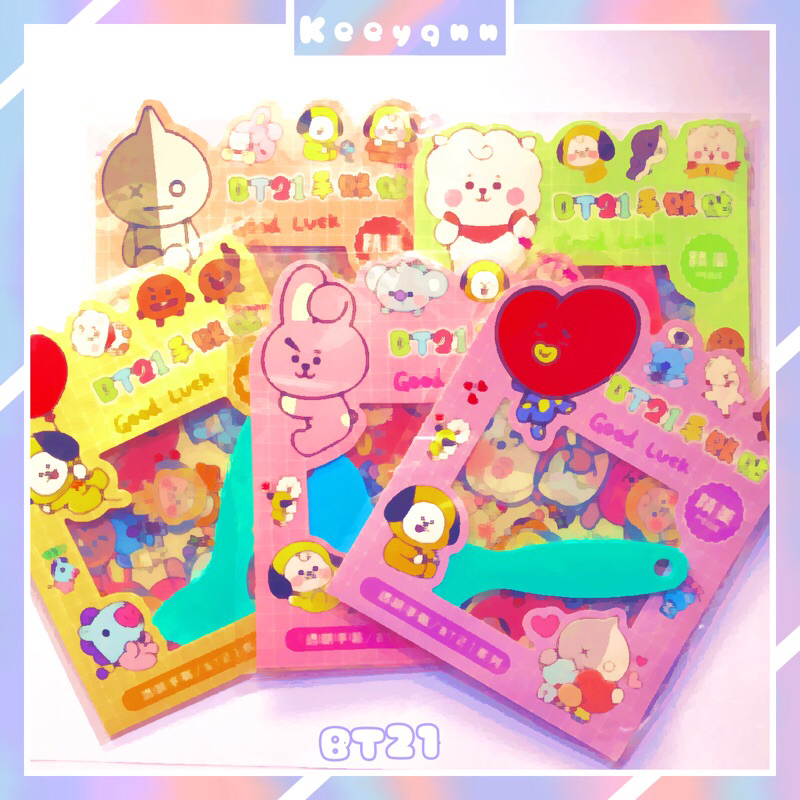 

BT21 Bts sticker BT21 Stiker K-pop stiker