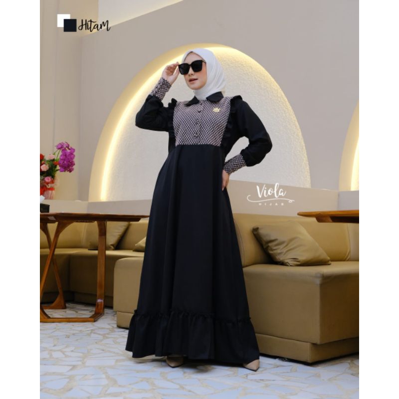 Asya Dress by Viola Hijab | Gamis Asya by Viola Hijab