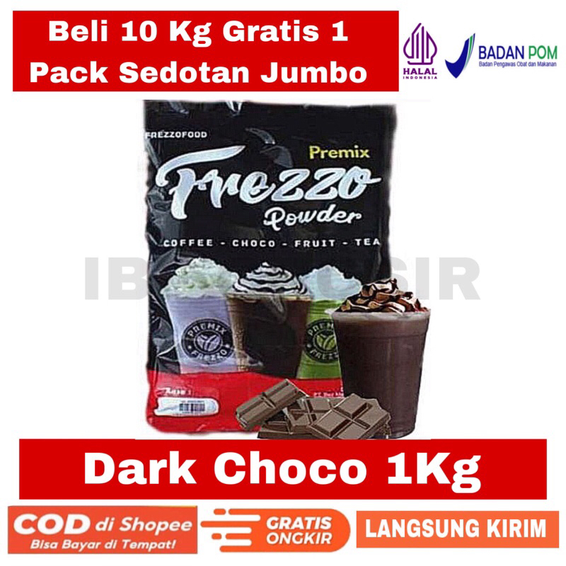 

Frezzo Dark Choco Bubuk Minuman Cokelat 1Kg Powder Drink terlaris