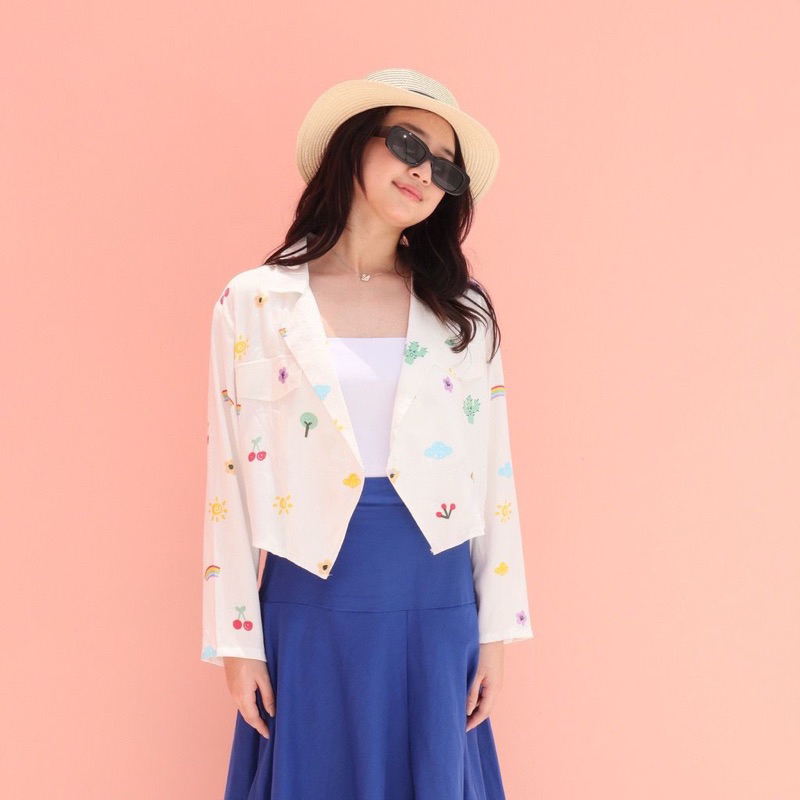 Marbel Blazer Croptop (LD 92, P 49)