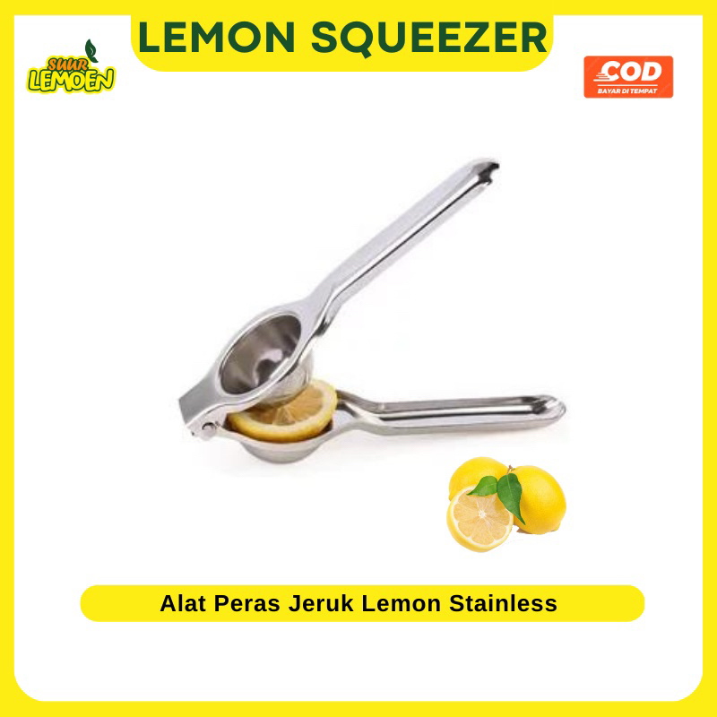 Alat Peras Jeruk &amp; Lemon / Alat Pemeras Buah Stainless Steel / Alat Peras Jeruk Manual