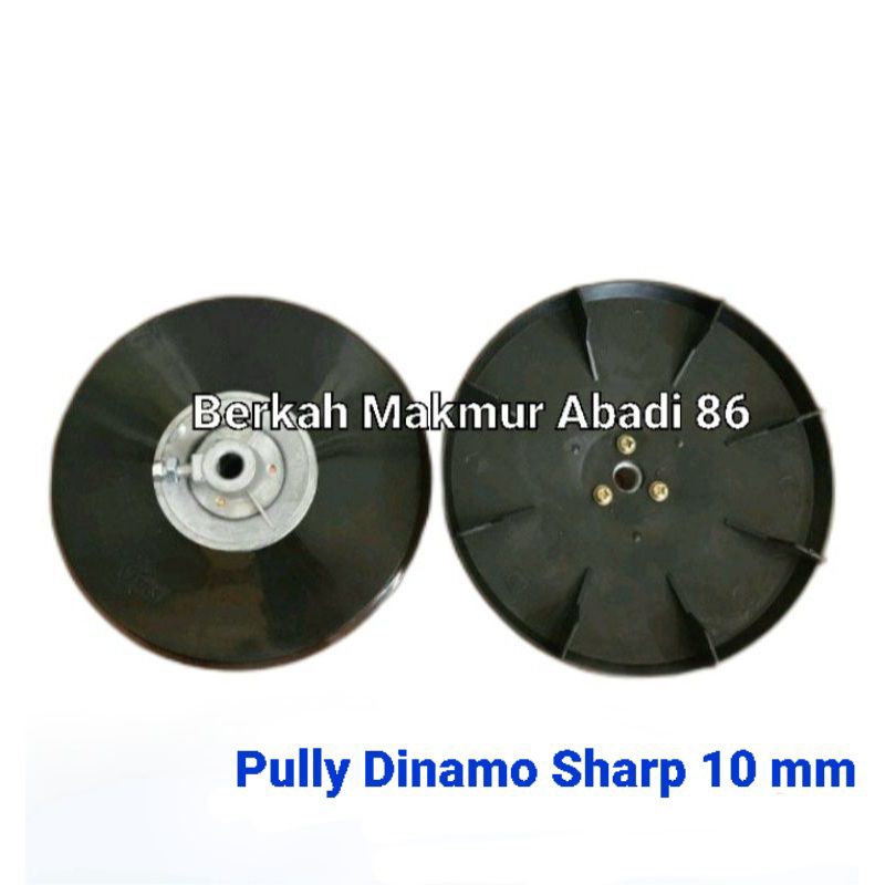 Puly / Puli Dinamo Pencuci Pully Wash Mesin Cuci Sharp 10 Mm Sharp 2 Tabung