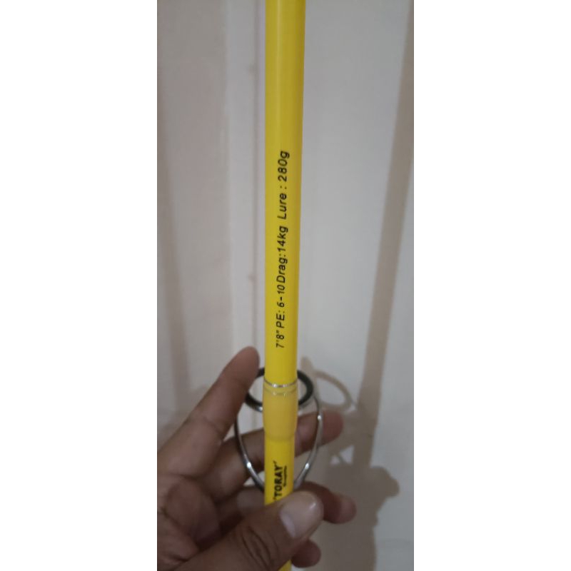 rod/joran eupro ocean blue pe 6-10