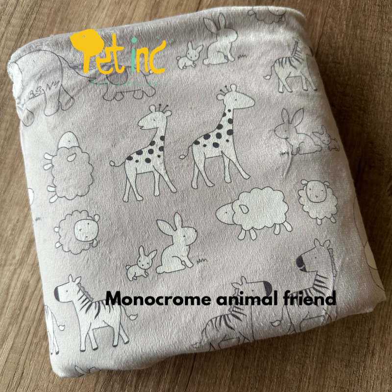 Pet fleece blanket ukuran L 70x100cm