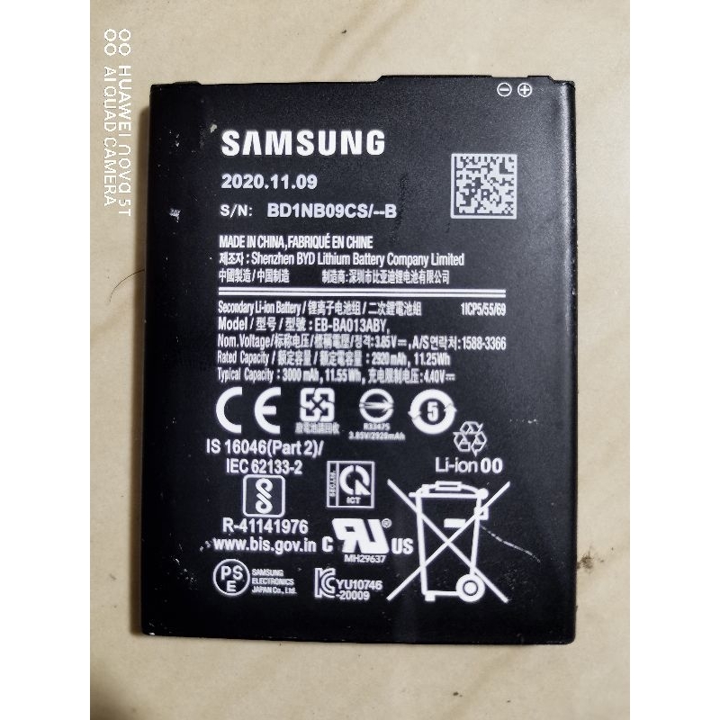 BATERAI SAMSUNG A01 CORE ORI COPOTAN