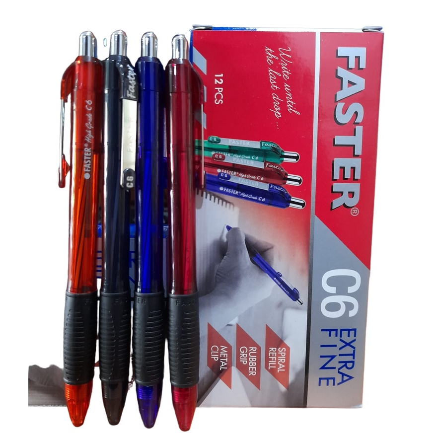 

Pulpen Faster C6 (isi 12)