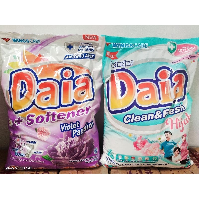 DAIA deterjen bubuk 4 kg Super JUMBO