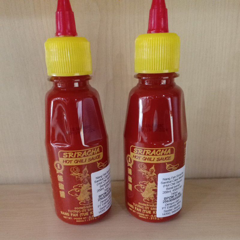 

Sriracha Hot Chilli Sauce 215gr