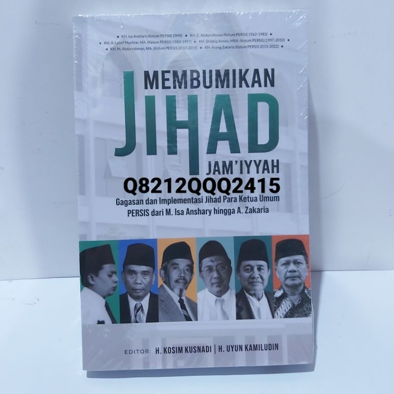 Membumikan Jihad Jami'iyyah Persispers Jihad Jamiyyah - Taushiyah Pemikiran Isa Anshary Tausiyah Ace