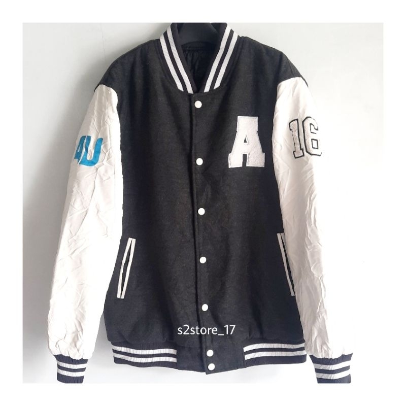 Varsity Jacker Leather Univ