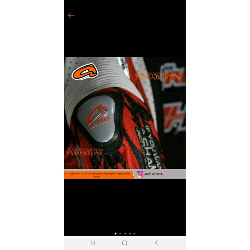 wearpack/racing suit RR PRO NEW Custom Ahrs