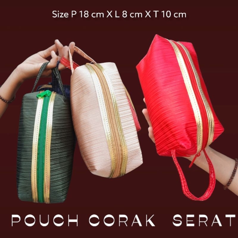 (POUCH LONTONG POLOS DAN LENTUR) POUCH SERBAGUNA / TAS KOSMETIK SERBAGUNA / POUCH MAKE UP BESAR / POUCH MAKE UP TRAVEL