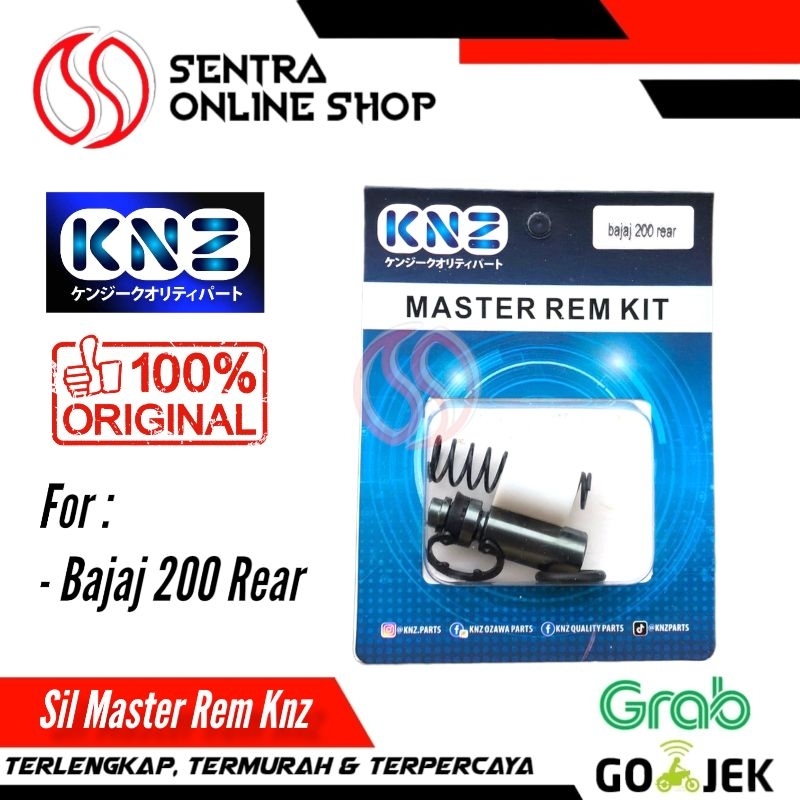 Seal sil master rem belakang bajaj ns200 knzl