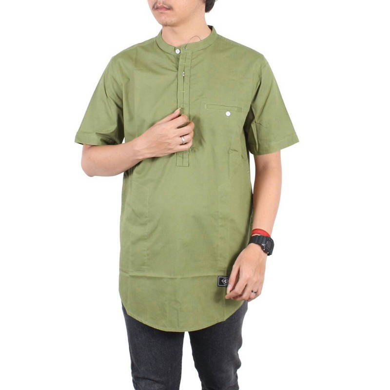 Koko Pakistan Koko Pria Kurta Pria Kurta Pakistan Koko Basic Kurta Basic Saga Koko Kurta Lengan Pendek