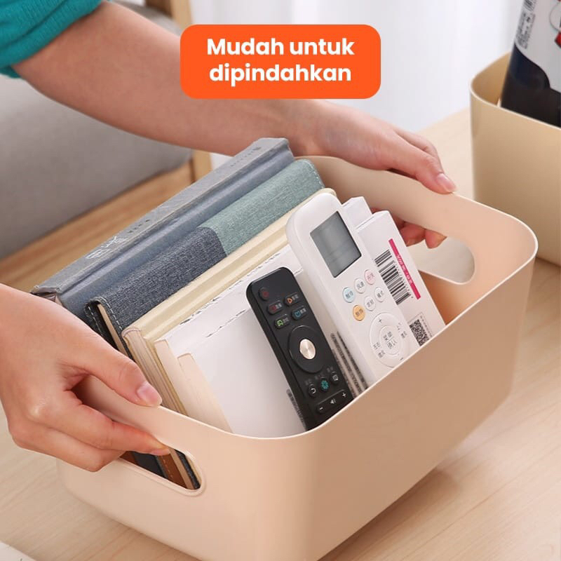 Kotak Penyimpanan Serbaguna/ Bin Organizer/ Kotak Keranjang Penyimpanan Multifungsi