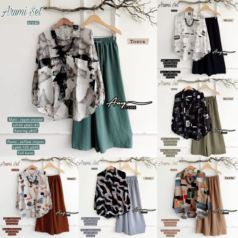 ARUMI SET + RISA SET ori by AnY