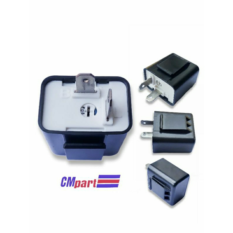 Flasher flaser relay sein sen reting motor 12V setelan kedip