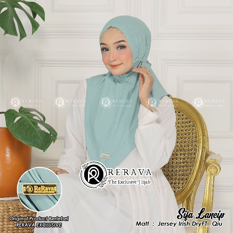 hijab Syiria Sifa Non Pet Lancip M Jersey Fremium Dry Fyt.Qiu ory Rerava