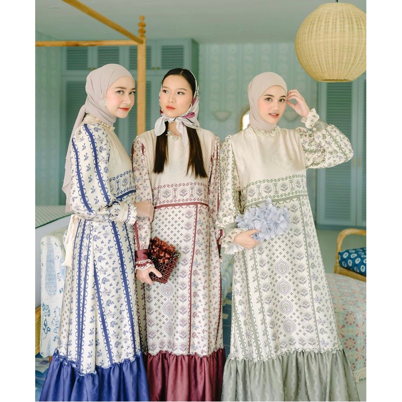 MAMINAKA ANAHITA INARA DAN MADEENA DRESS JASMINE DRESSORLIN DRESS DAN MIDI RAYA HAIDEE ORLIN