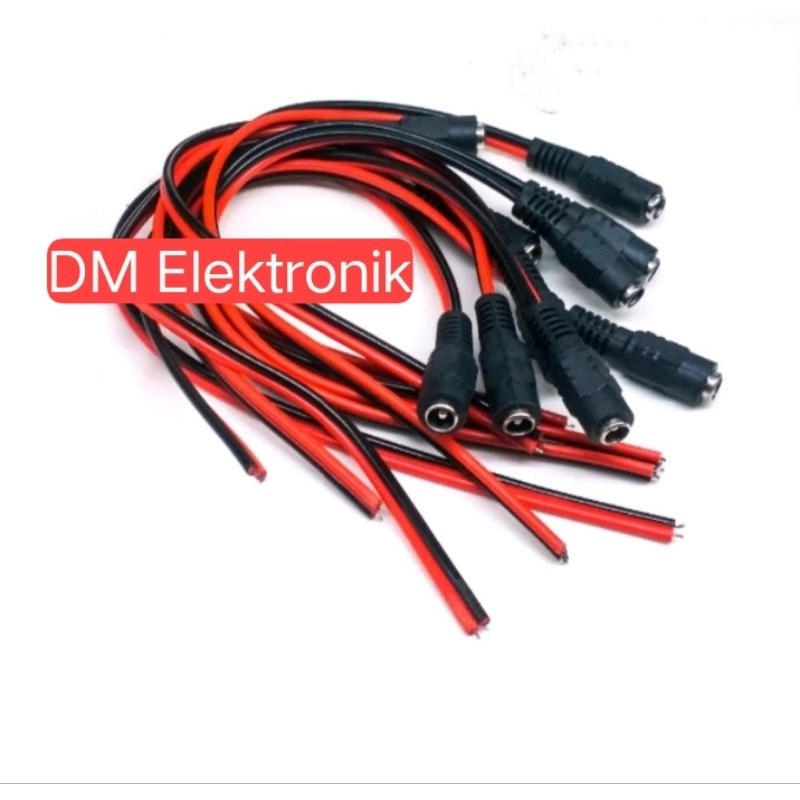 KABEL DC FEMALE  untuk CCTV Colokan DC FEMALE