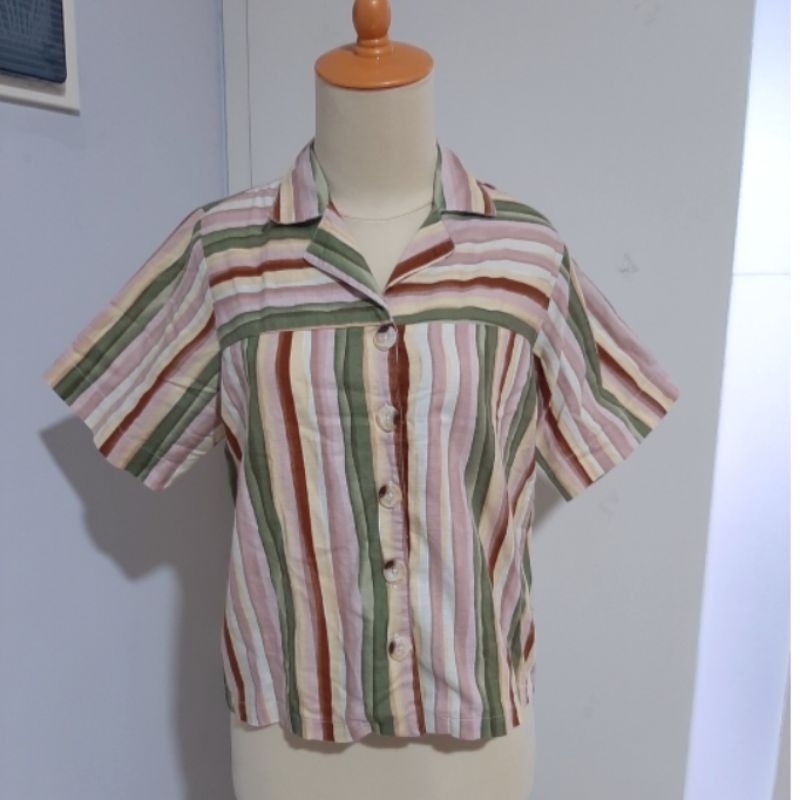 KEMEJA WANITA THE EXECUTIVE TX COLORFUL / HEM WANITA THE EXECUTIVE