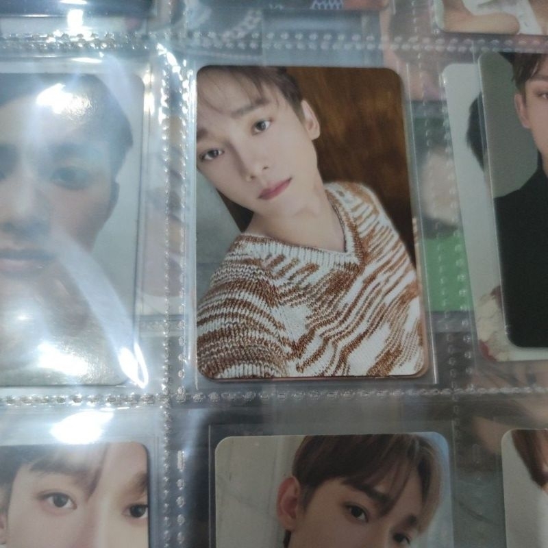 EXO chen jongdae last scene photocard pc official from violet pb