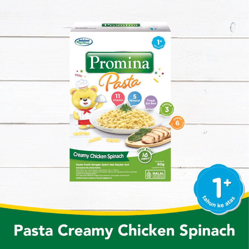 

Pasta Creamy Chicken Spinach 60gr