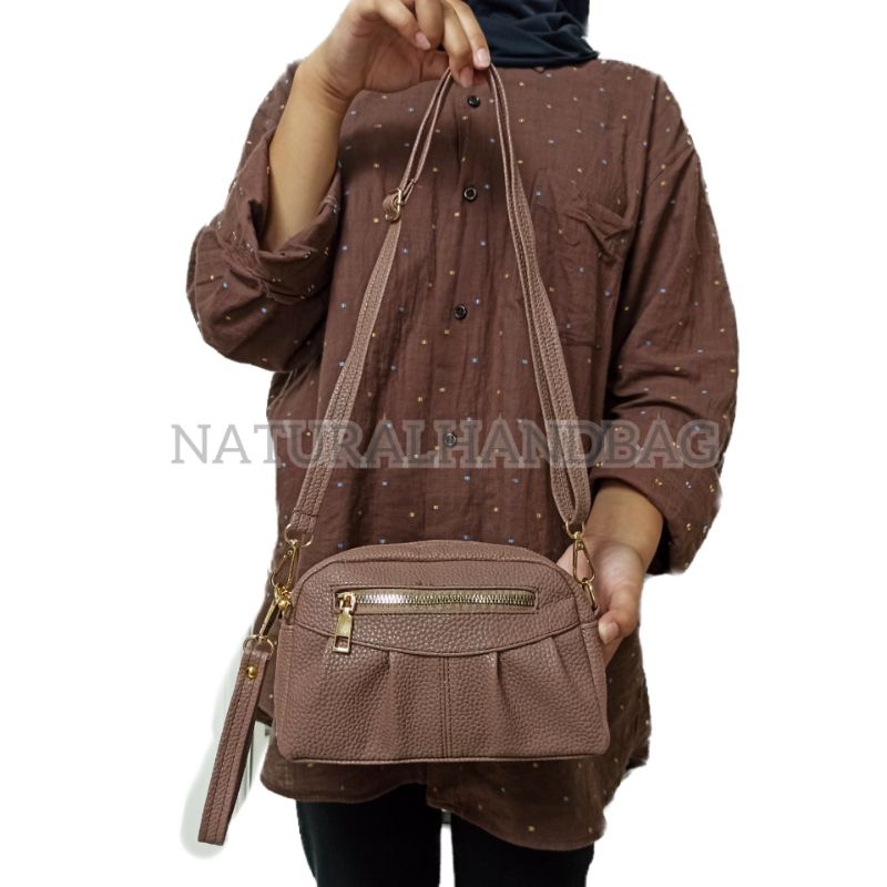 Tas Wanita Papirut Tiara Kulit Jeruk Tebal Terbaru 2 Tali / Tas Wanita Papirut / Tas Papirut