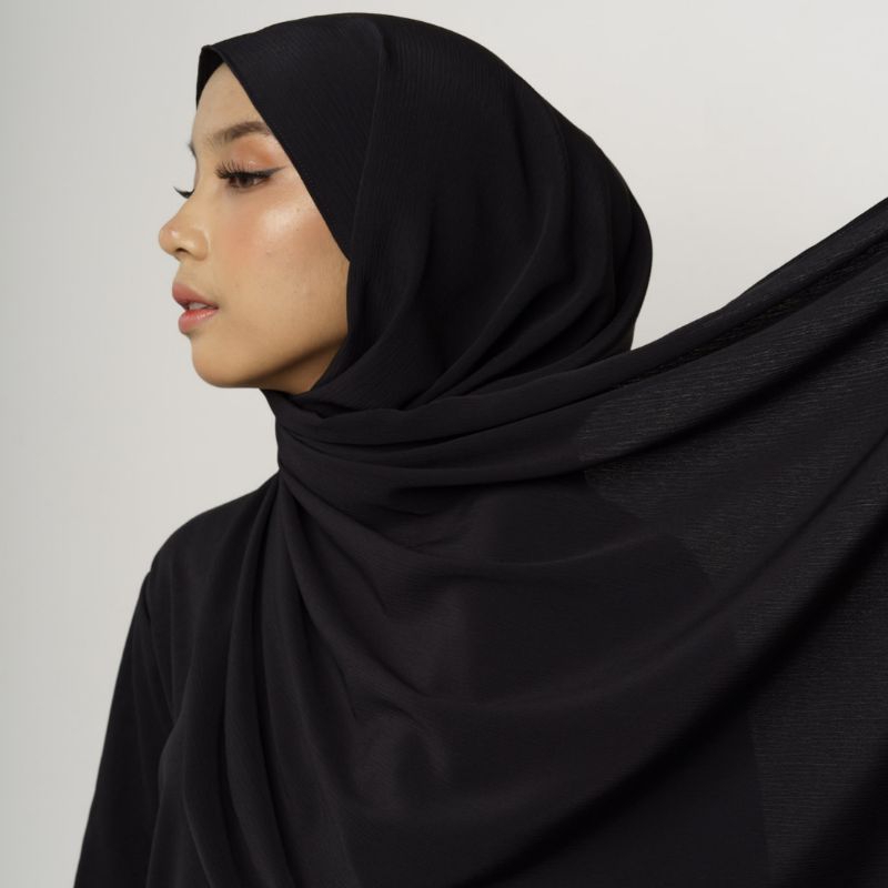 Calla Curve Shawl | Pashmina 200x75 Lux Crinkle