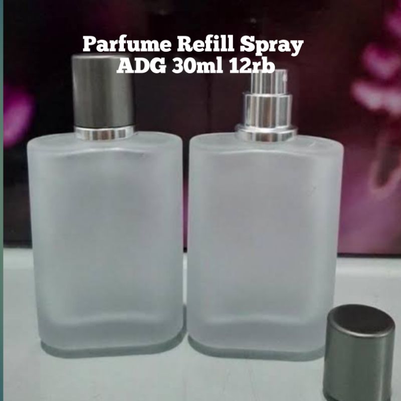 Parfum refill spray ADG 30ml best seller 15rb murah(bebas requst)