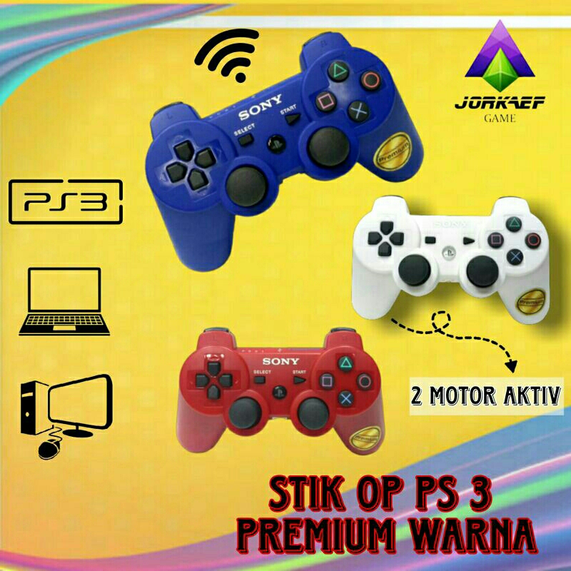 STIK PS3 OP STICK ORI PABRIK PLAYSTATION 3 WARNA