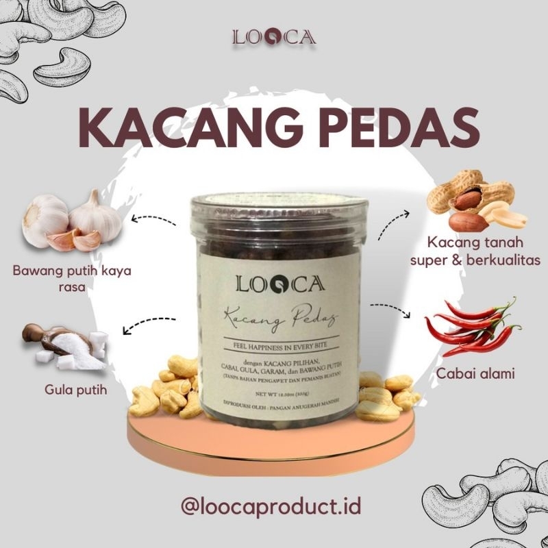 

(LOOCA) KACANG BUMBU MANIS PEDAS