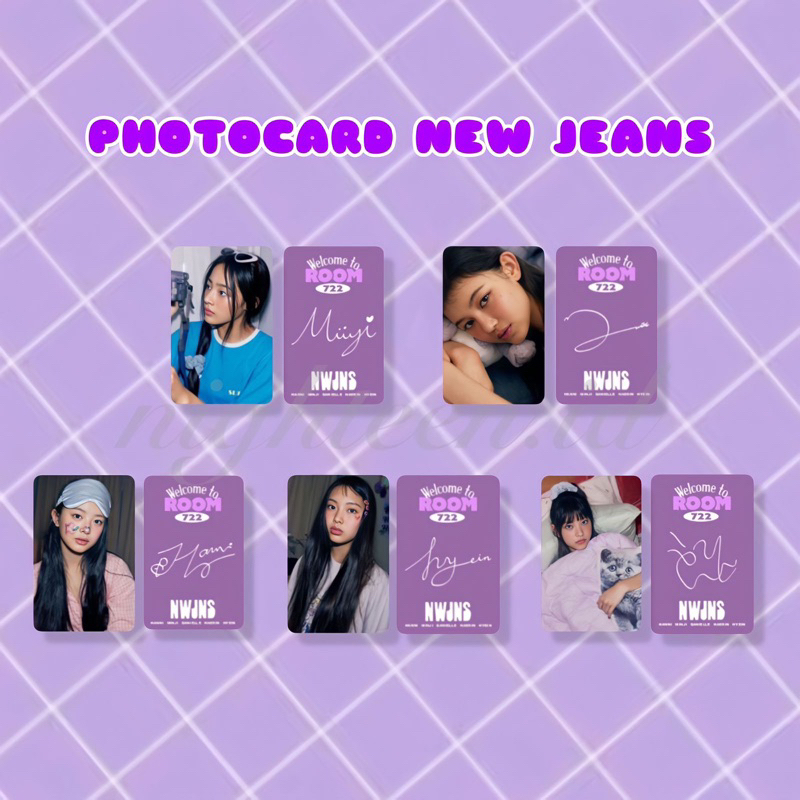 [NEWJEANS] PHOTOCARD NEWJEANS + FREE INNERSLEEVE