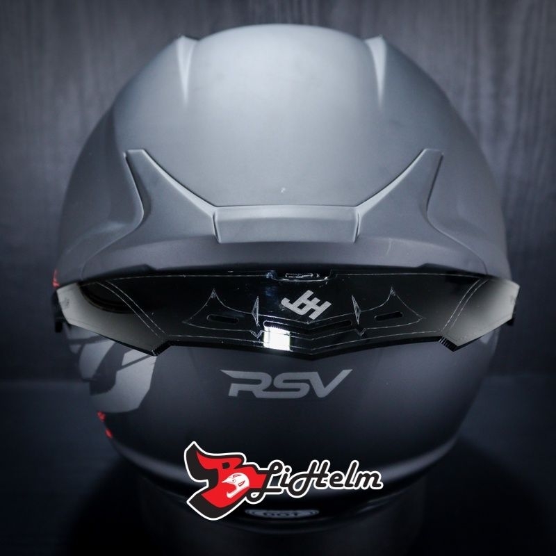 SPOILER RSV FF500 / RSV 300 / SPOILER HELM RSV FF500/RSV300 HITAM BENING MURAH KUALITAS MEWAH