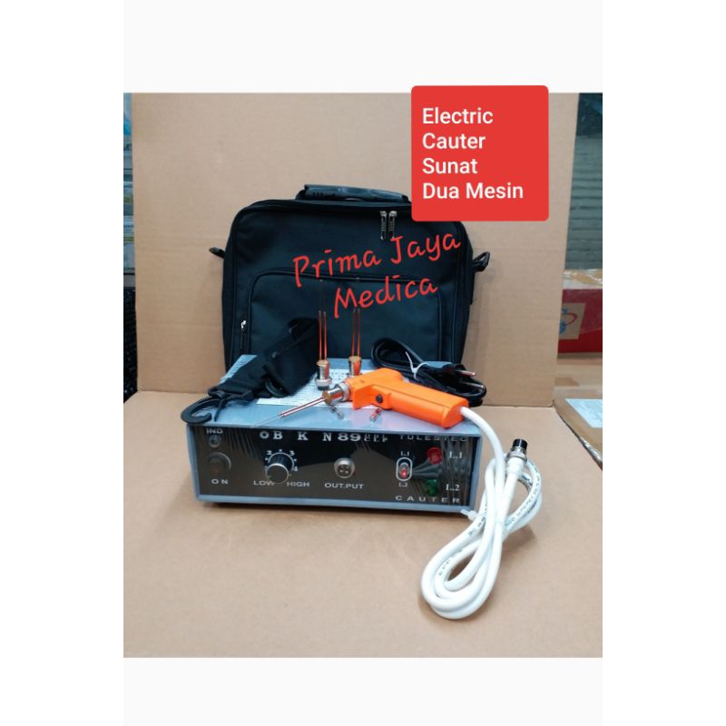 Alat Sunat BKN 89 Alat Cauter Double Mesin + Tas