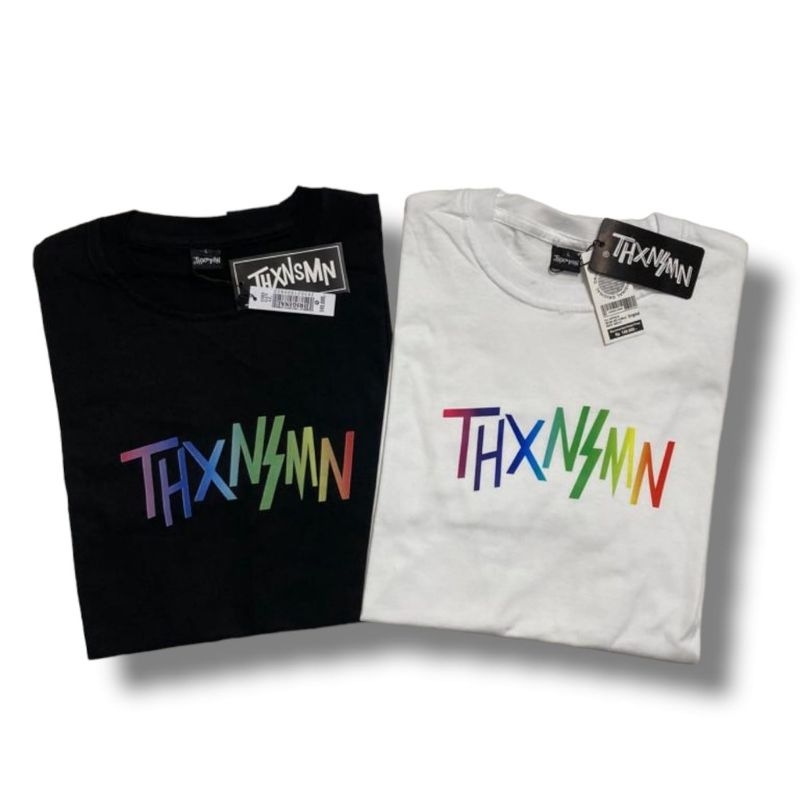 Kaos atasan T-shirt remaja/dewasa thxnsmn gravity Lengan pendek