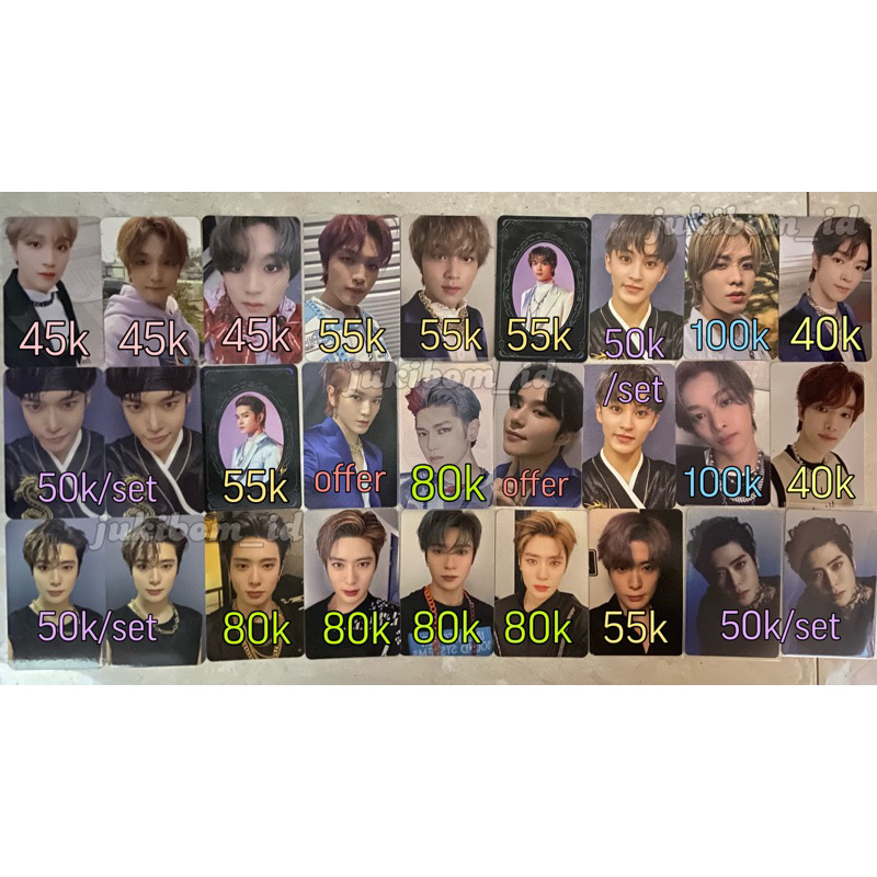 PC YB NCT 127 & 2020 Jaehyun Jungwoo Taeyong Mark Doyoung Yuta Sungchan Haechan
