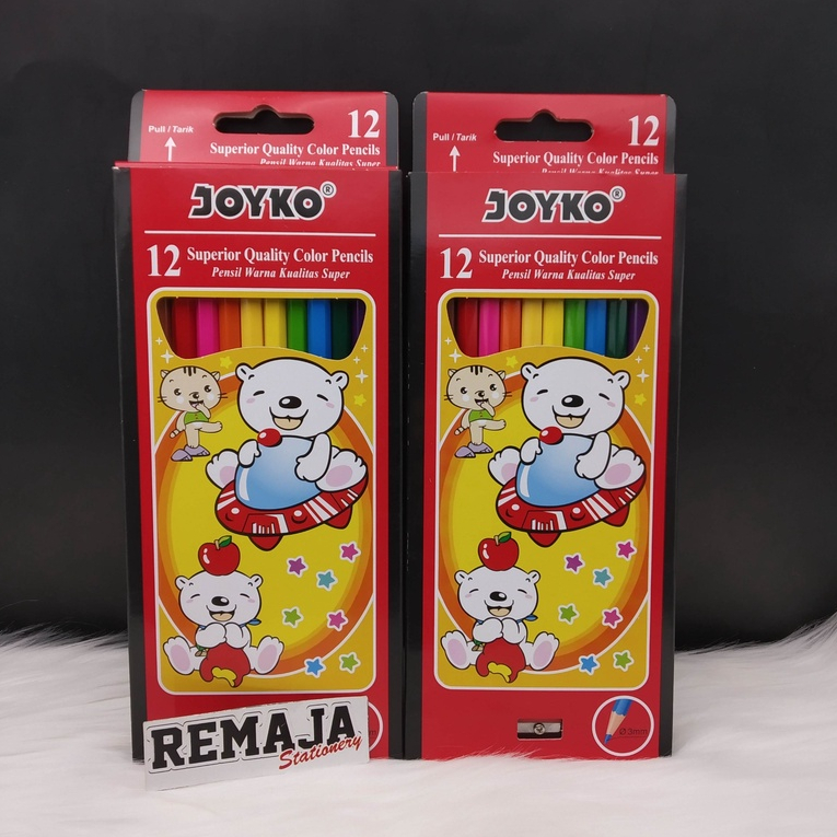 

Pensil Warna Joyko + Orotan 12 Warna Panjang