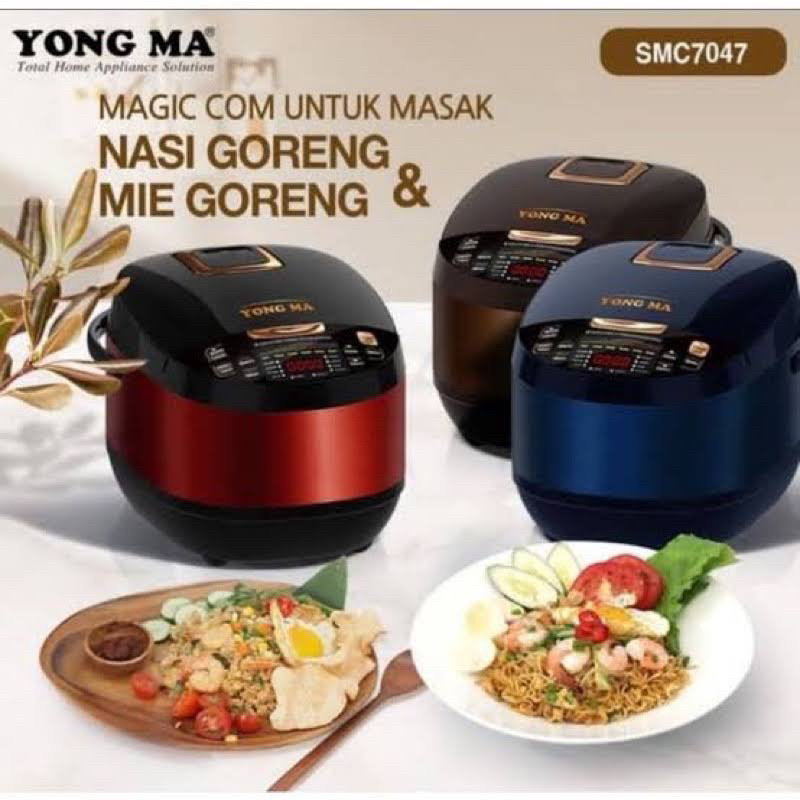 YongMa 7047 Digital Rice Cooker 2 liter Magic Com Yongma