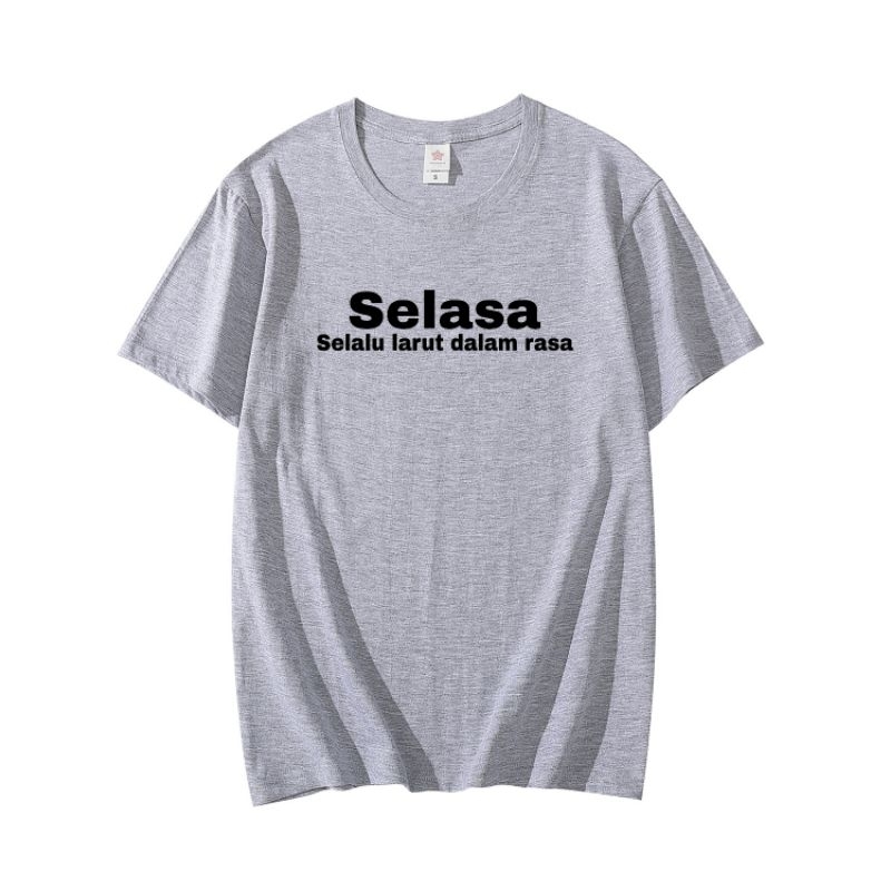 Kaos Pria Baju Oblong Dewasa Lengan Pendek Cowok Cewek Pakaian Atasan Dewasa Unisex Selasa Tshirt Distro