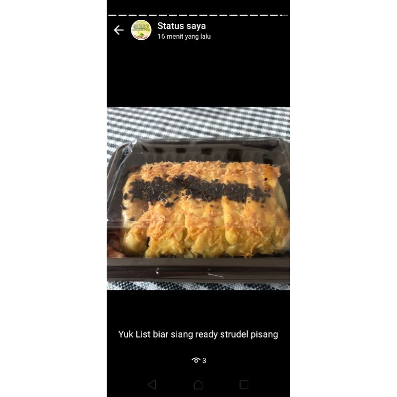 

strudel pisang