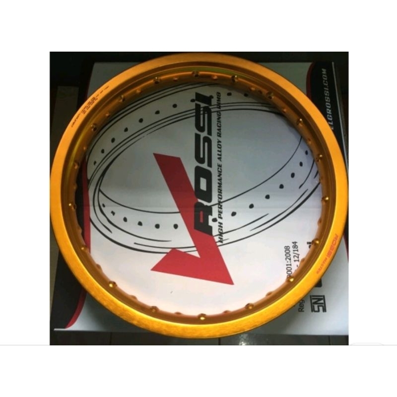 Velg Rossi Master 140 Ring 17 Gold ( Harga 1 biji)