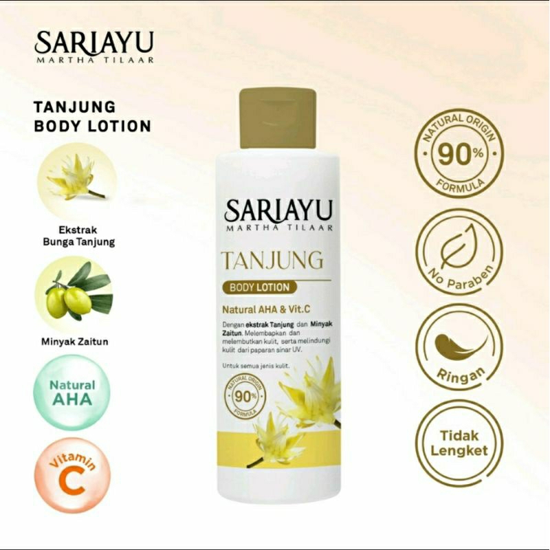 SARIAYU Body Lotion Eksotik Tanjung 150ml