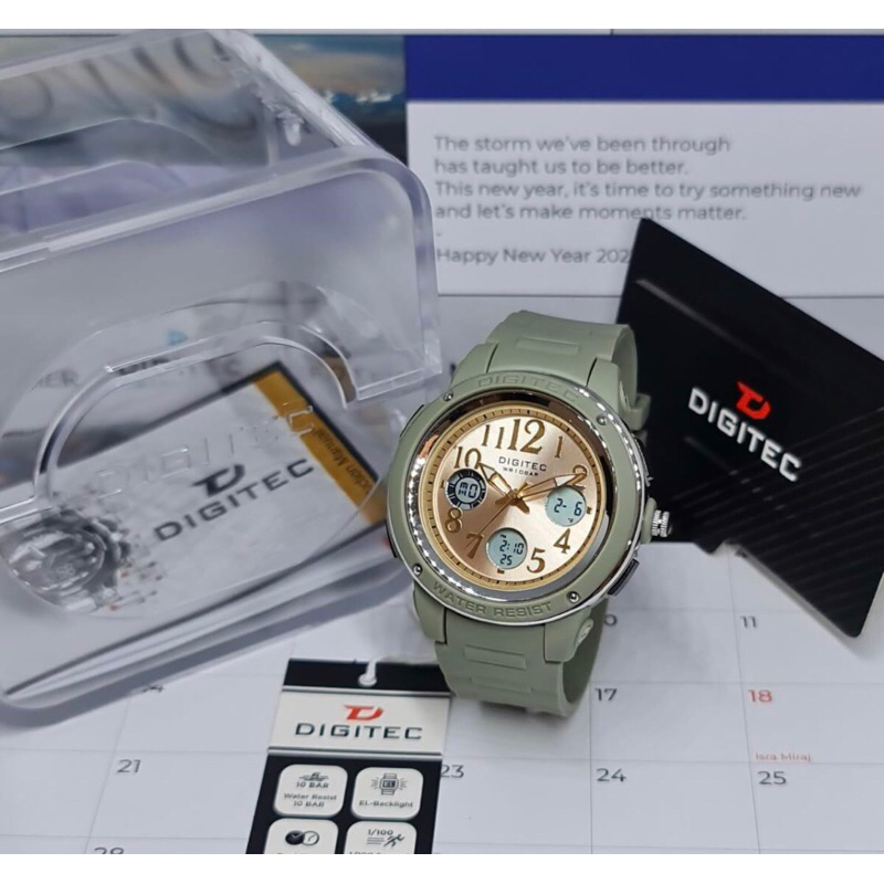 jam tangan digitec DA-4091T double time