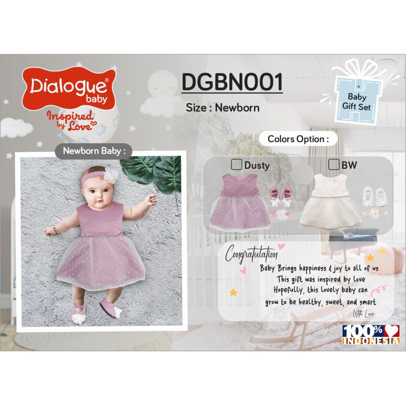 Dialogue Baby Giftset DGBN001