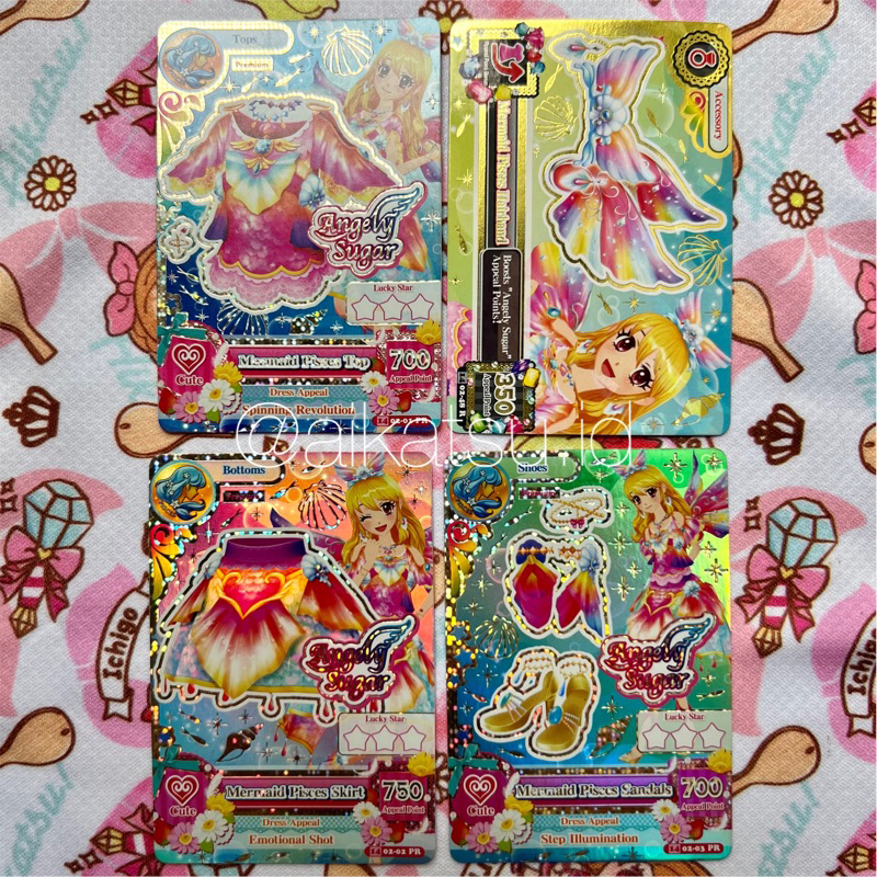 Kartu Aikatsu Premium Mermaid Pisces Set