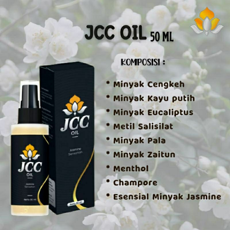MINYAK BALUR JCC OIL HERBAL HEALING BERKHASIAT ORIGINAL BALI 515