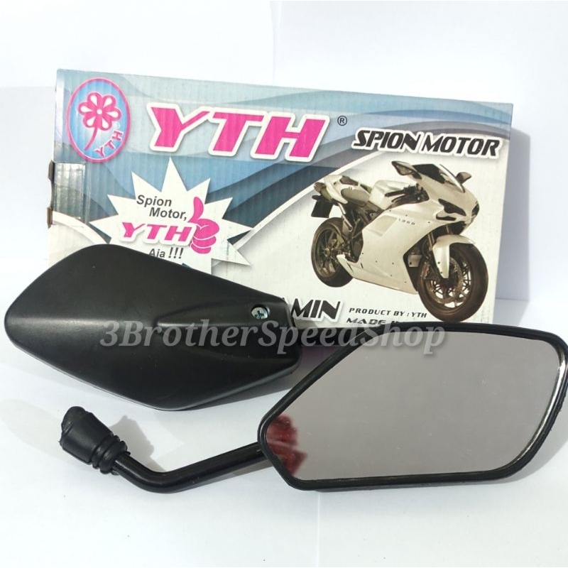 Kaca Spion Standar Model Motor Suzuki Shogun Gagang Mini Drat Suzuki 12mm Universal All Suzuki