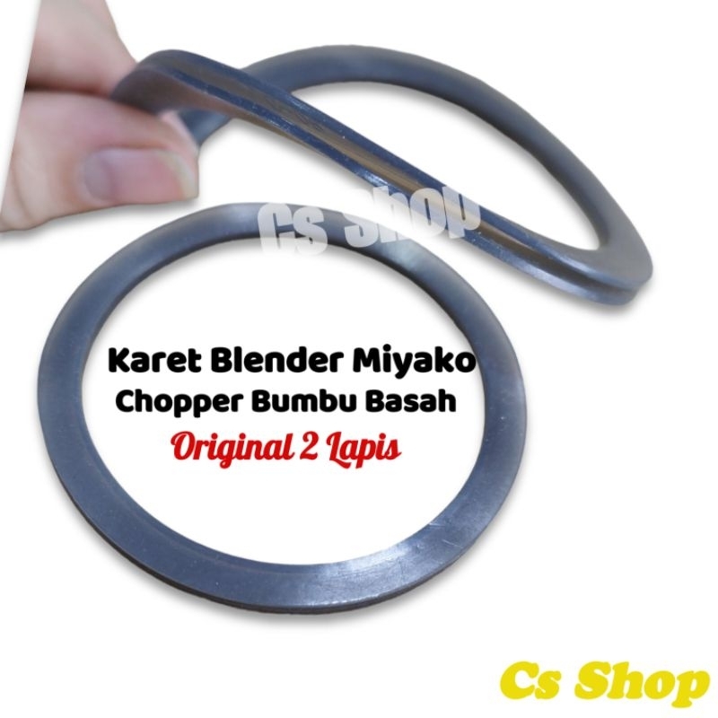 Karet Seal Original 2 Lapis Chopper Miyako/Karet Bumbu Basah Miyako Ori 2 lapis